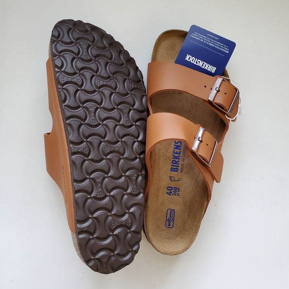 Birkenstock Arizona Ginger Brown Sandals - Picture 7 of 12